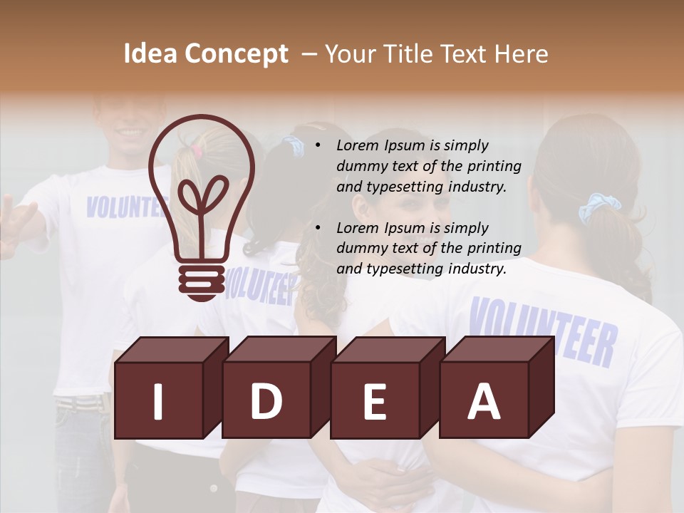 Hand  Hold PowerPoint Template