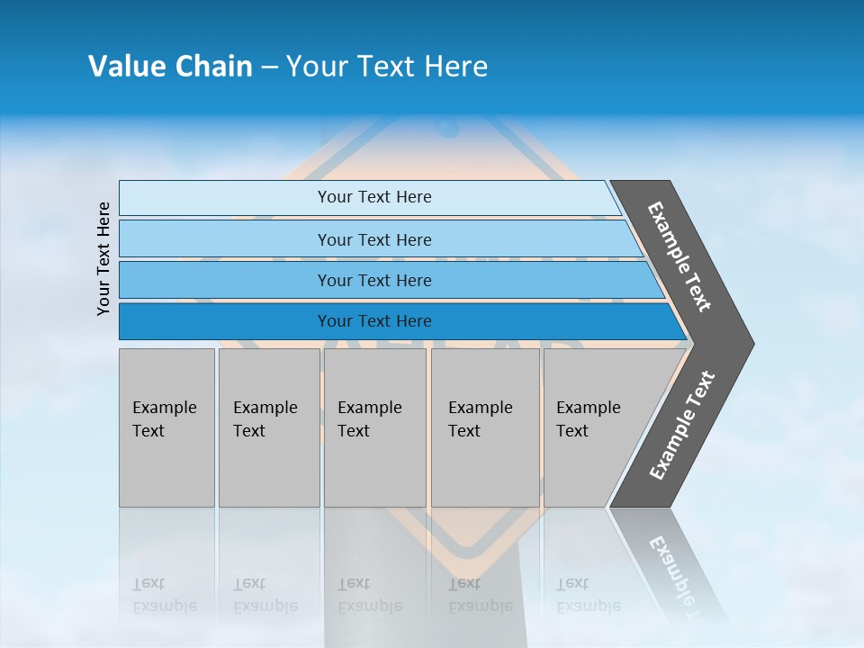 Elderly Care Young PowerPoint Template