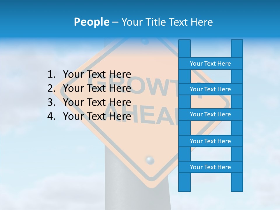 Elderly Care Young PowerPoint Template