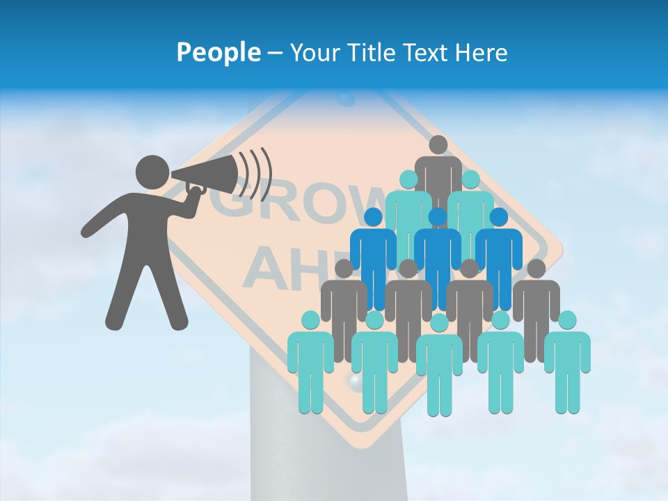 Elderly Care Young PowerPoint Template