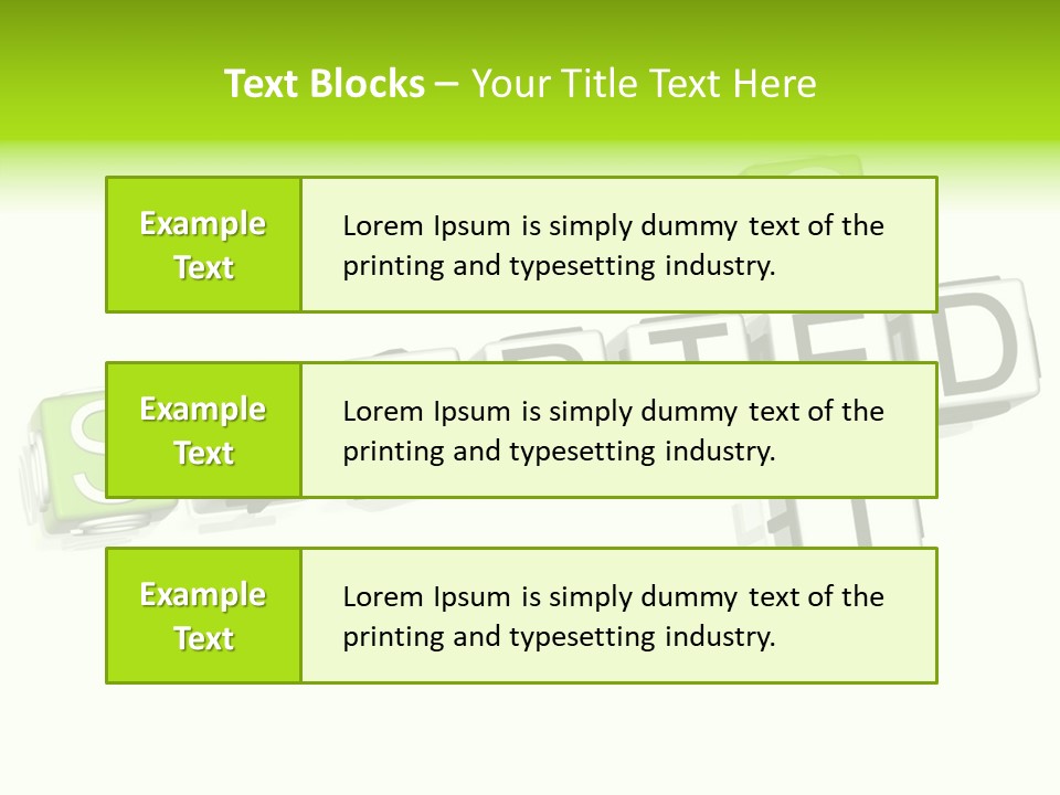 Touching White Young PowerPoint Template