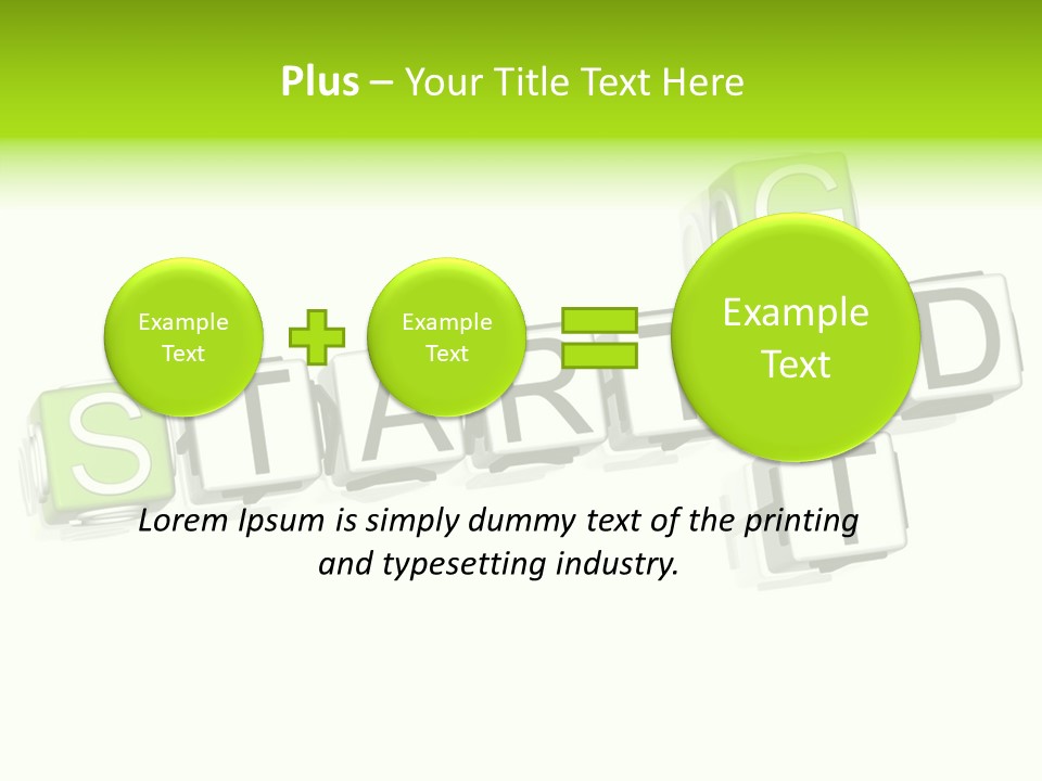 Touching White Young PowerPoint Template