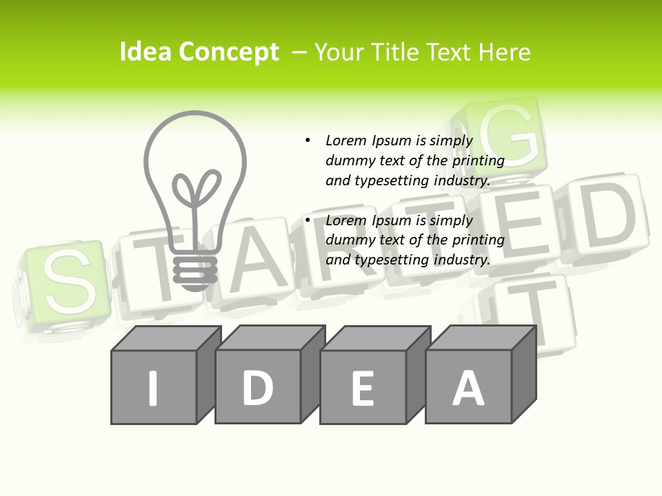 Touching White Young PowerPoint Template