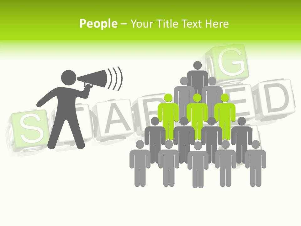 Touching White Young PowerPoint Template