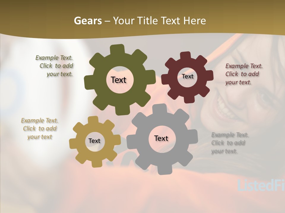 Helping Hand White Background Hold PowerPoint Template