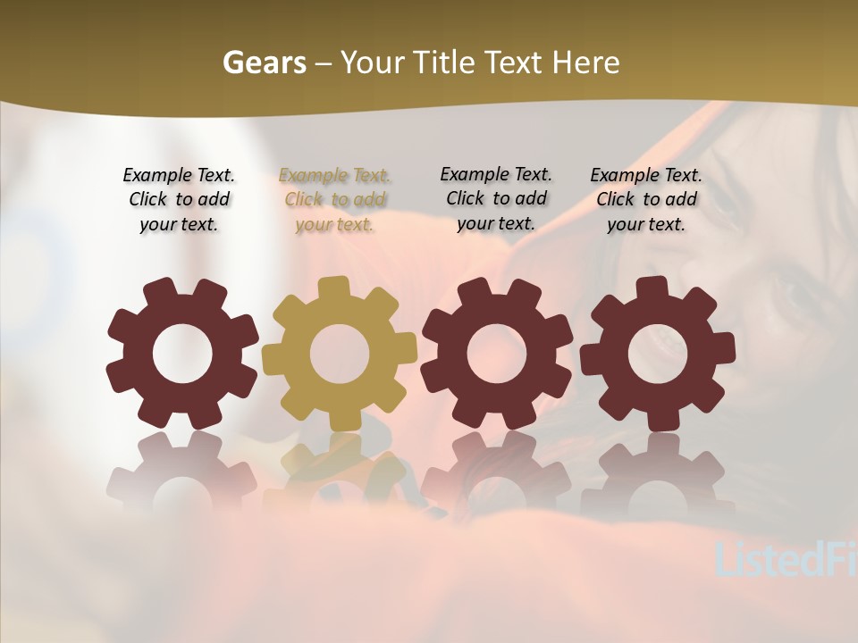 Helping Hand White Background Hold PowerPoint Template