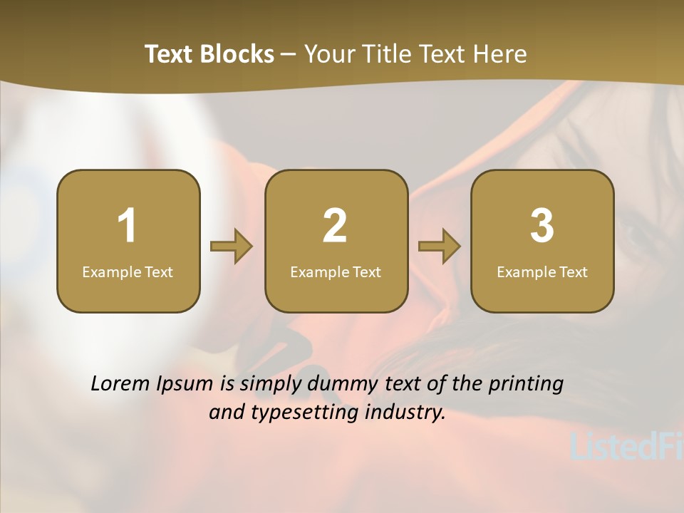 Helping Hand White Background Hold PowerPoint Template