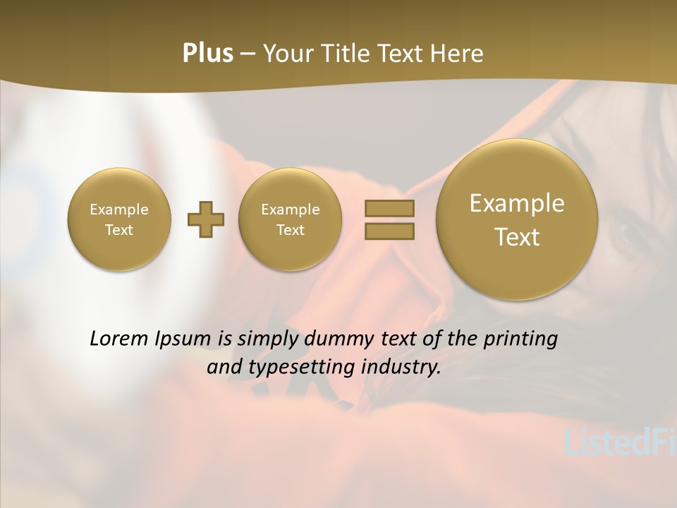 Helping Hand White Background Hold PowerPoint Template