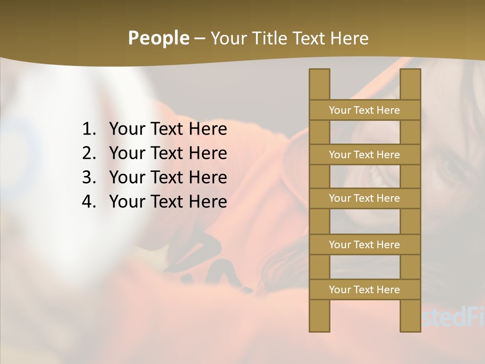 Helping Hand White Background Hold PowerPoint Template