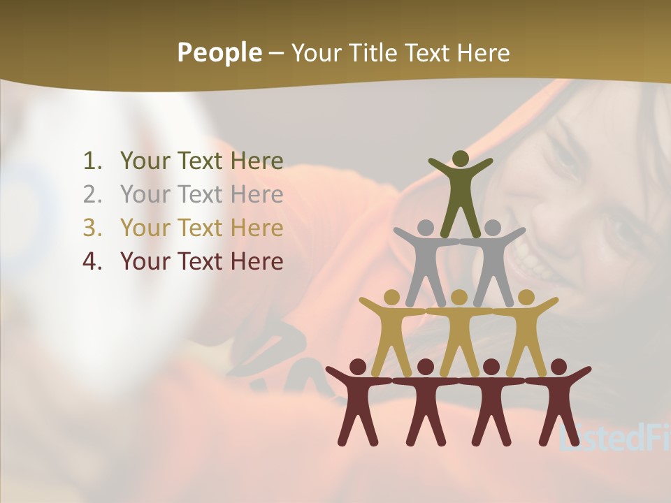 Helping Hand White Background Hold PowerPoint Template