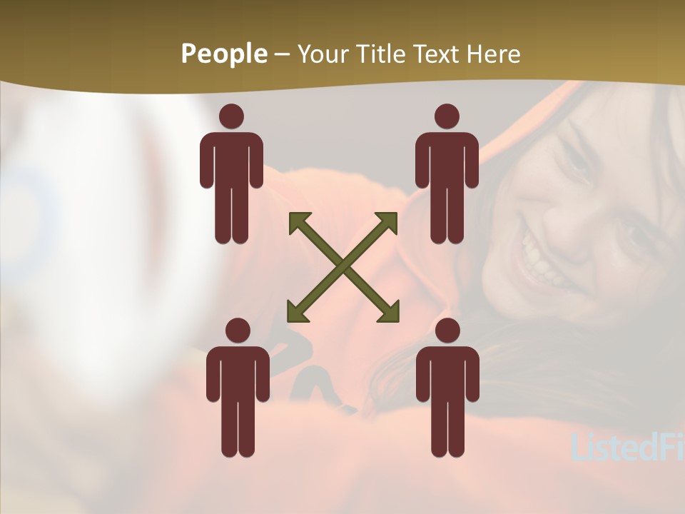 Helping Hand White Background Hold PowerPoint Template