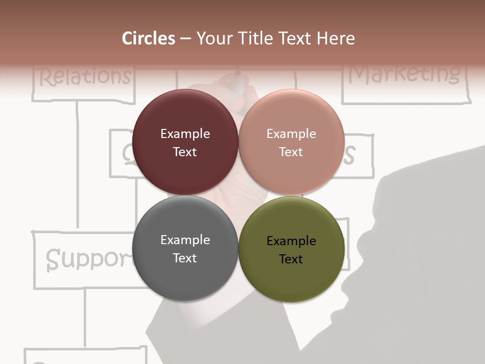 Senior  Sharing Assist PowerPoint Template