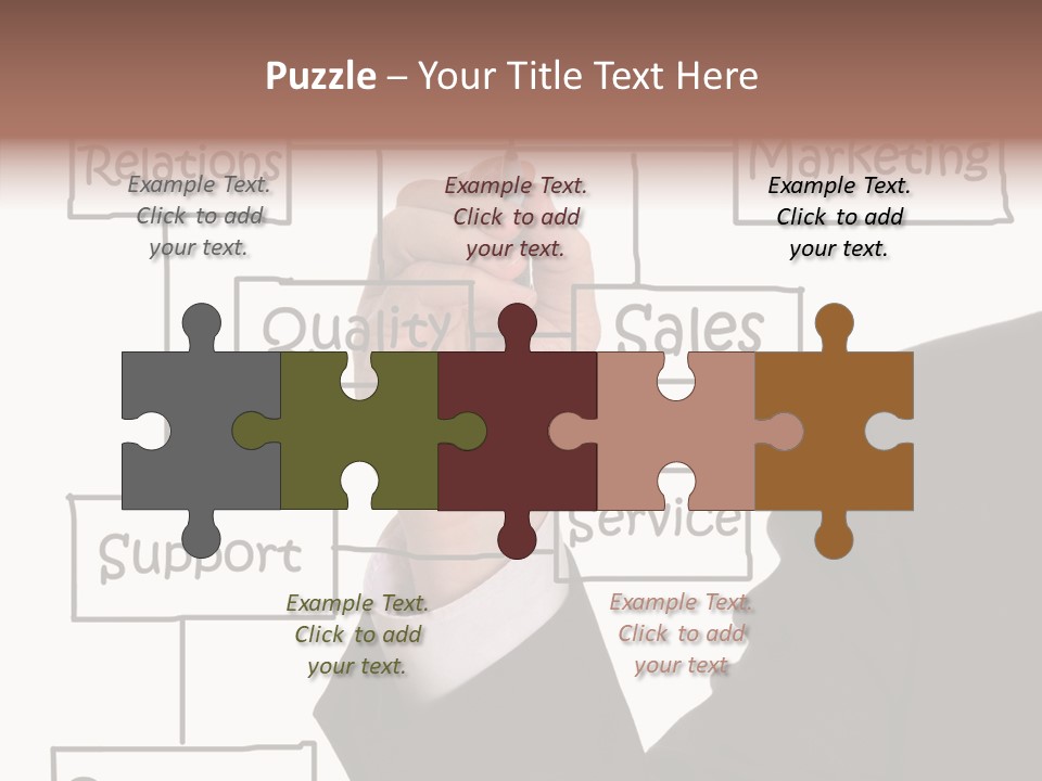Senior  Sharing Assist PowerPoint Template