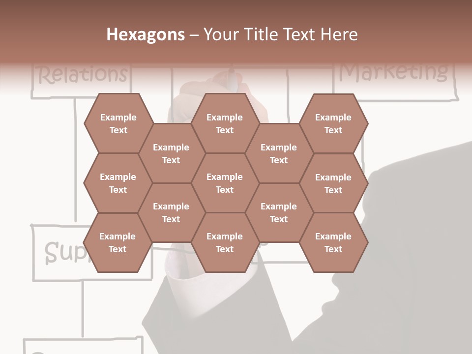 Senior  Sharing Assist PowerPoint Template