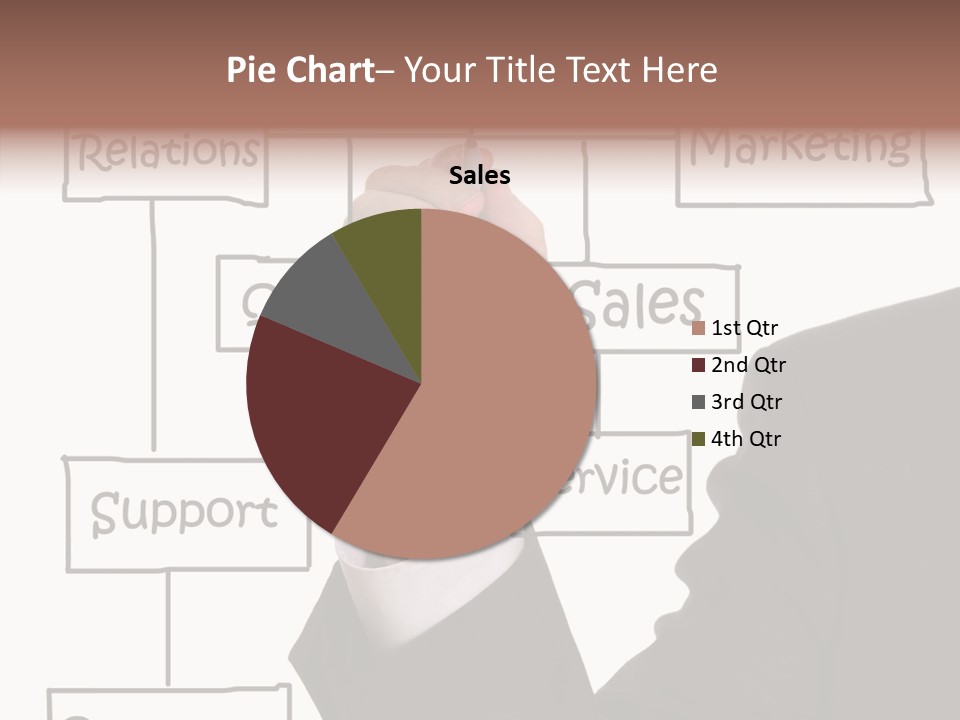 Senior  Sharing Assist PowerPoint Template