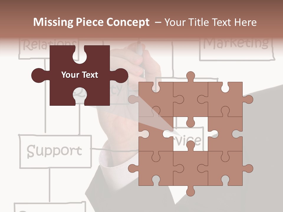 Senior  Sharing Assist PowerPoint Template