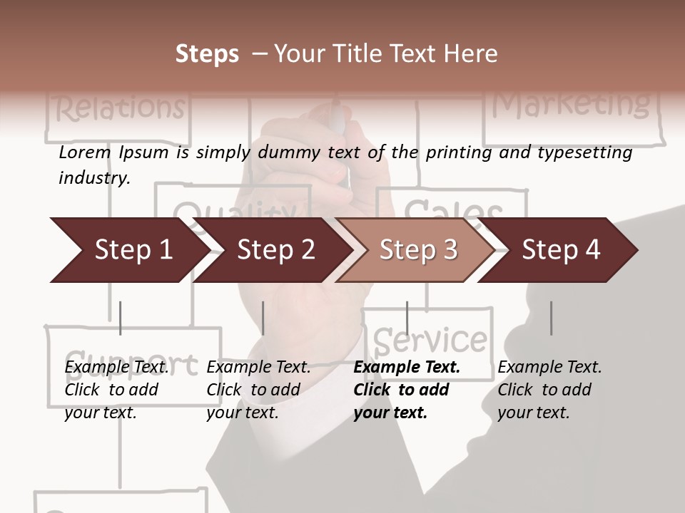 Senior  Sharing Assist PowerPoint Template