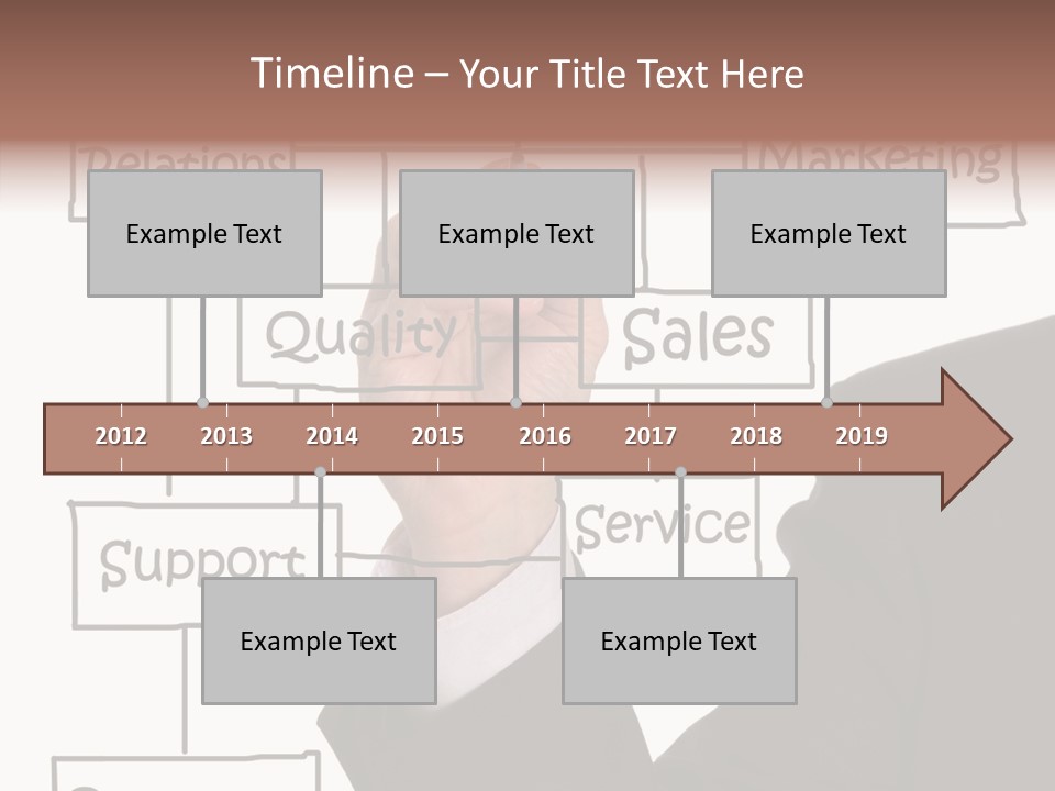 Senior  Sharing Assist PowerPoint Template