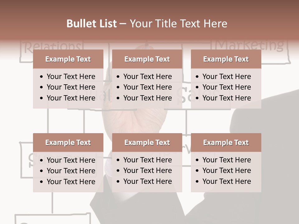 Senior  Sharing Assist PowerPoint Template