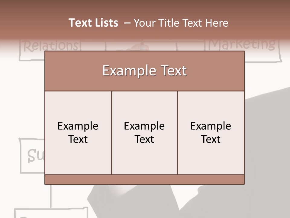 Senior  Sharing Assist PowerPoint Template