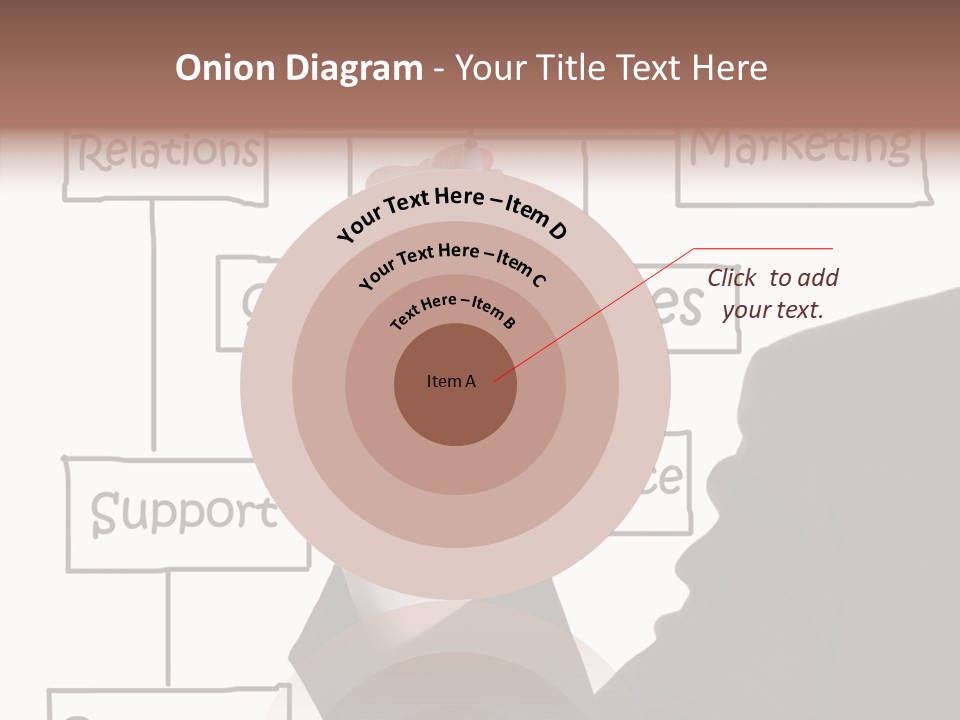 Senior  Sharing Assist PowerPoint Template