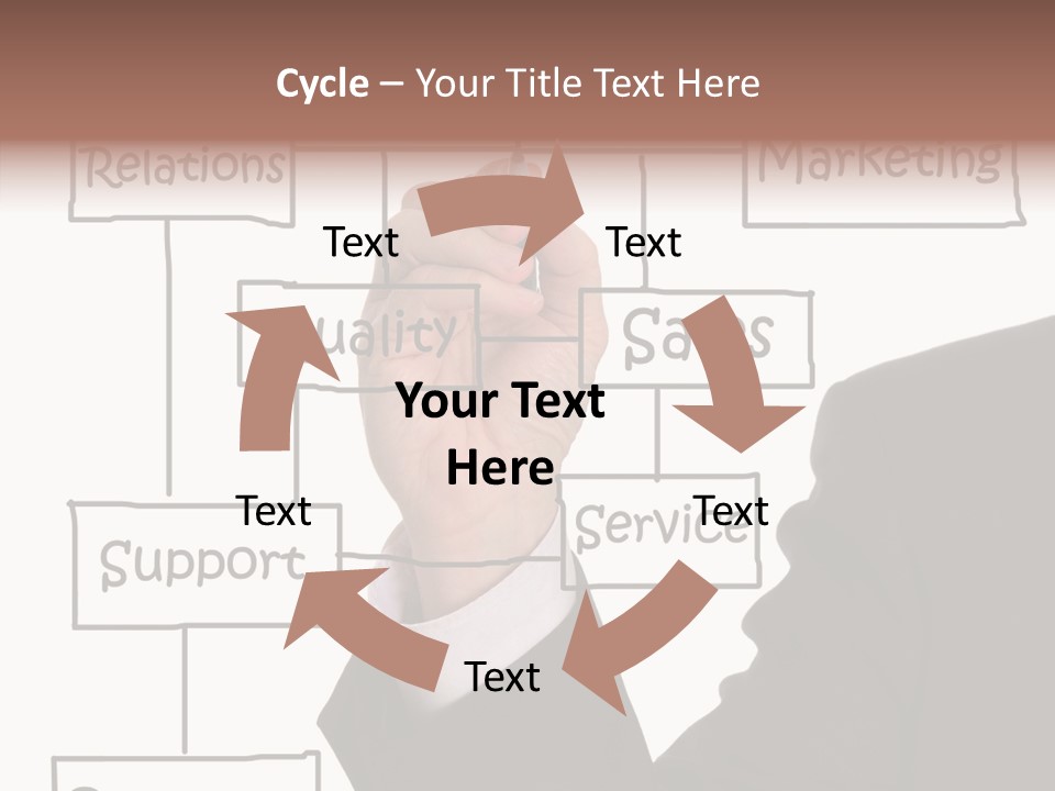 Senior  Sharing Assist PowerPoint Template