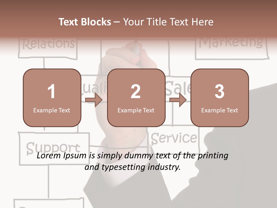 Senior  Sharing Assist PowerPoint Template