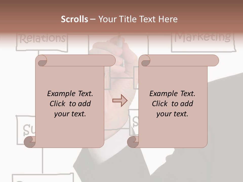 Senior  Sharing Assist PowerPoint Template