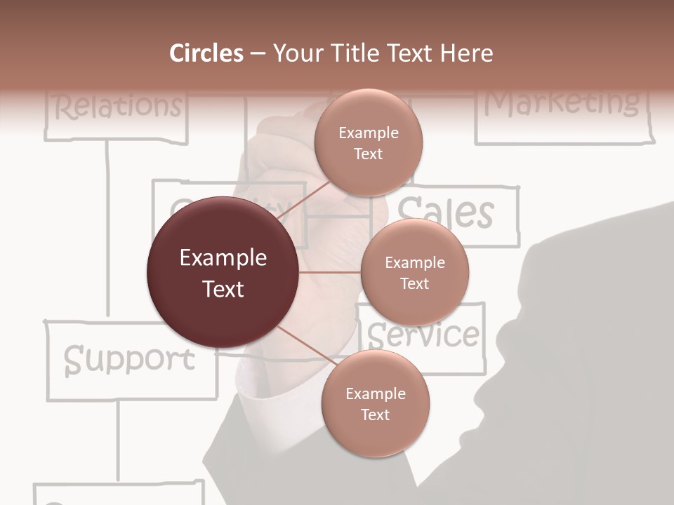 Senior  Sharing Assist PowerPoint Template