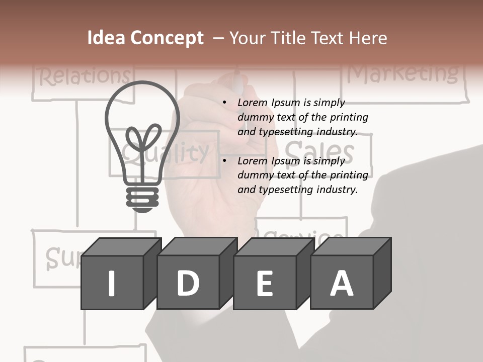 Senior  Sharing Assist PowerPoint Template