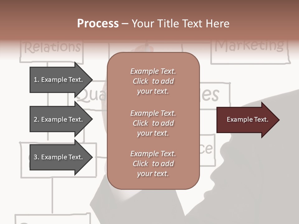 Senior  Sharing Assist PowerPoint Template