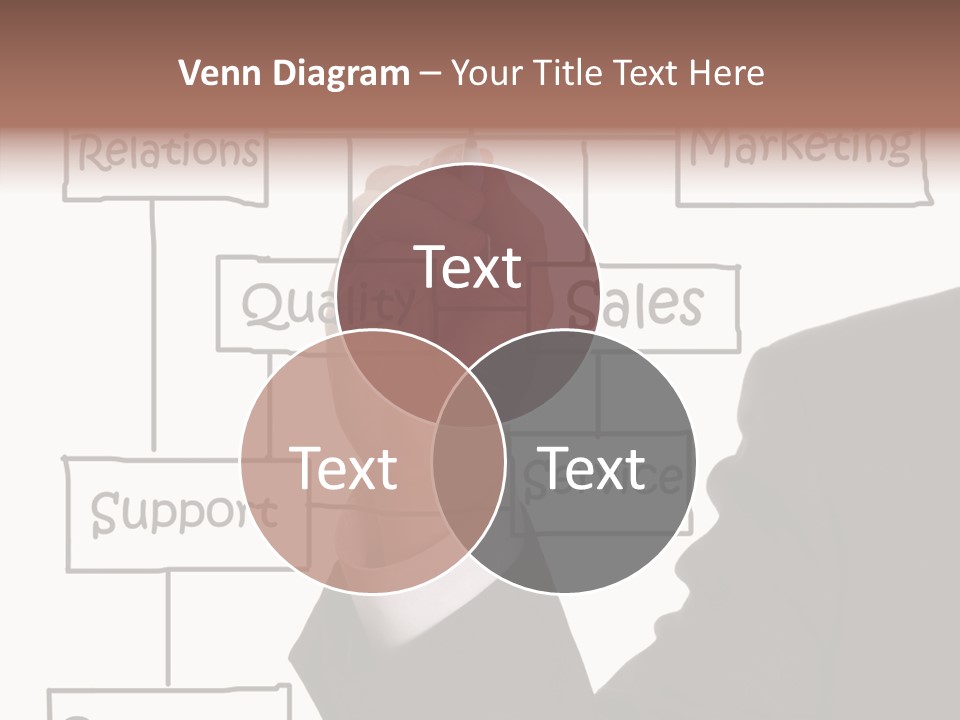 Senior  Sharing Assist PowerPoint Template