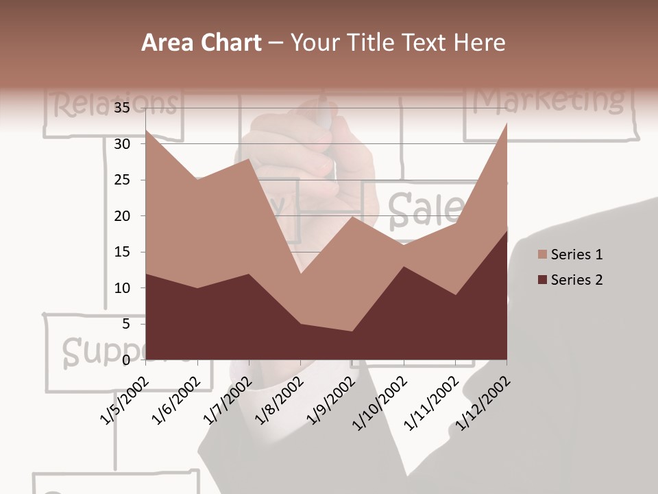 Senior  Sharing Assist PowerPoint Template