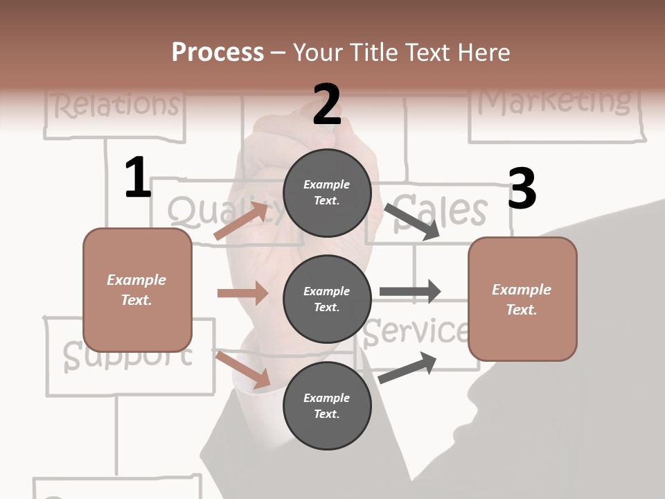 Senior  Sharing Assist PowerPoint Template