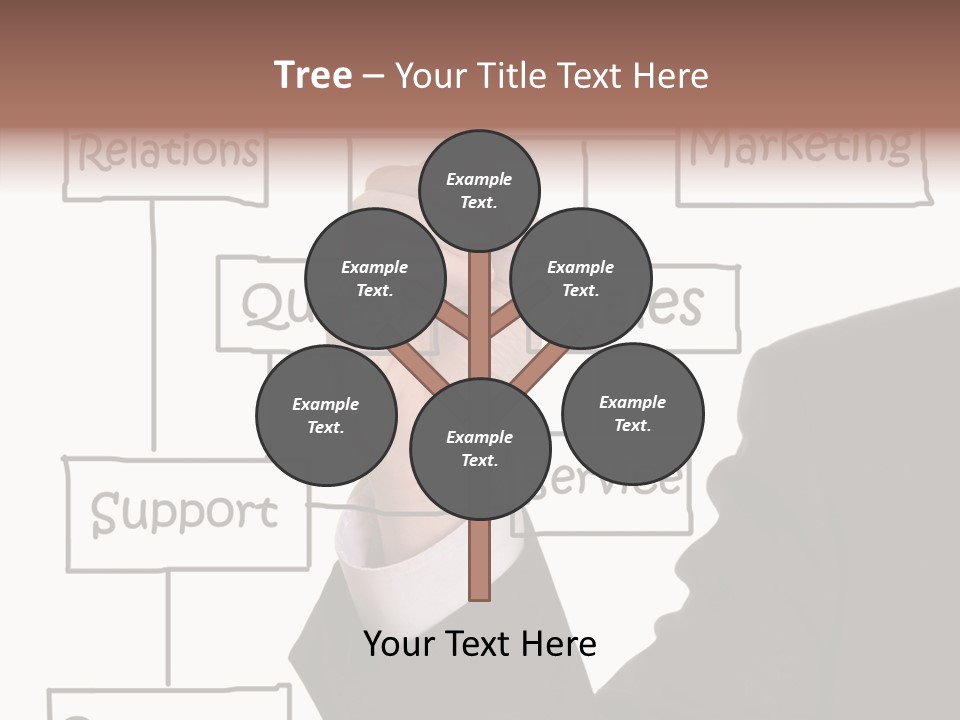 Senior  Sharing Assist PowerPoint Template