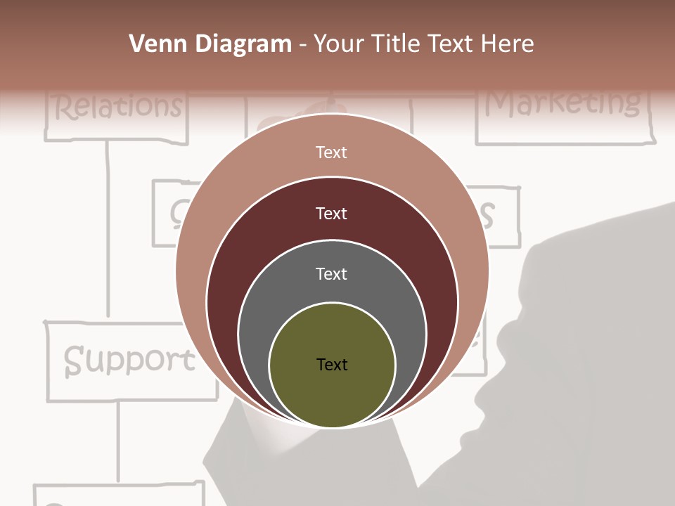Senior  Sharing Assist PowerPoint Template