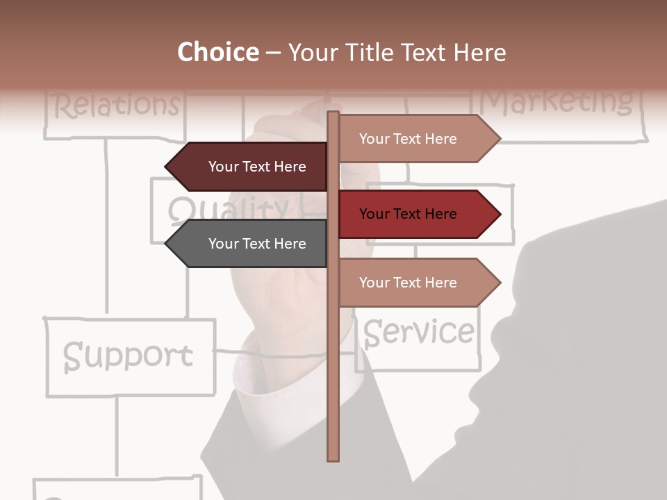 Senior  Sharing Assist PowerPoint Template