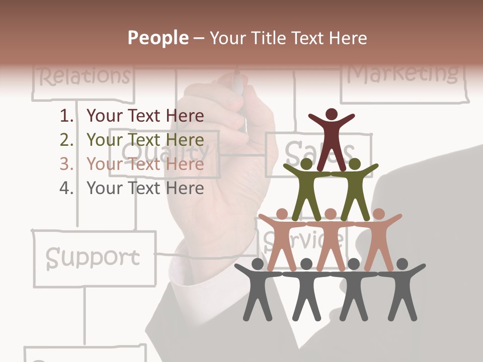 Senior  Sharing Assist PowerPoint Template