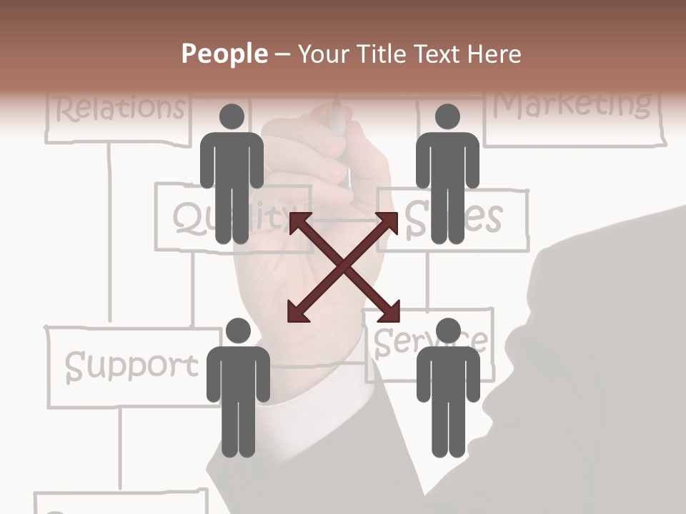 Senior  Sharing Assist PowerPoint Template