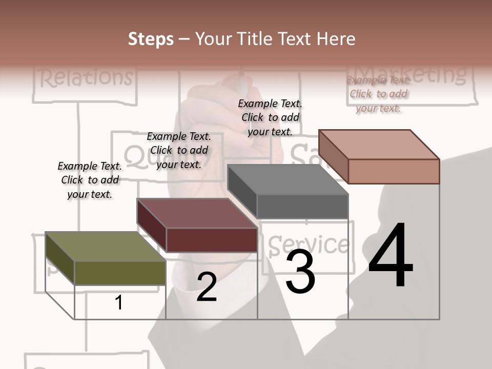 Senior  Sharing Assist PowerPoint Template