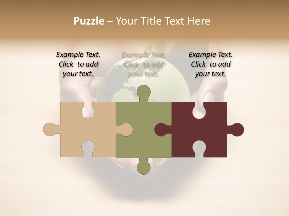 Helping Hand Closeup Grandmother PowerPoint Template