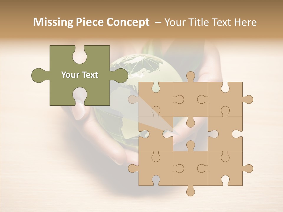 Helping Hand Closeup Grandmother PowerPoint Template