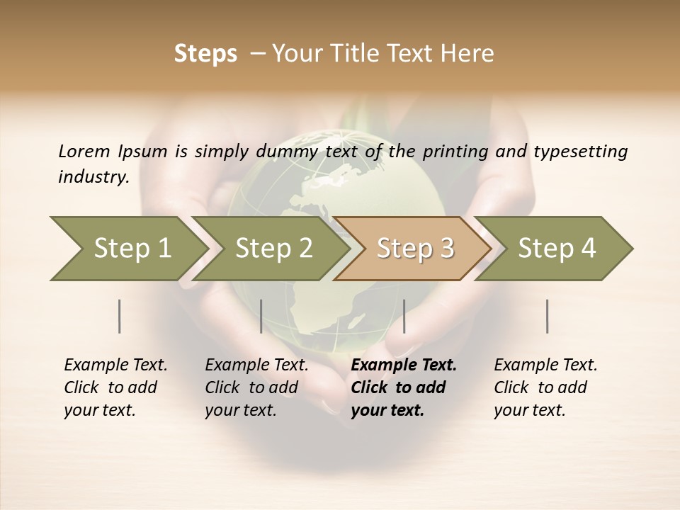 Helping Hand Closeup Grandmother PowerPoint Template