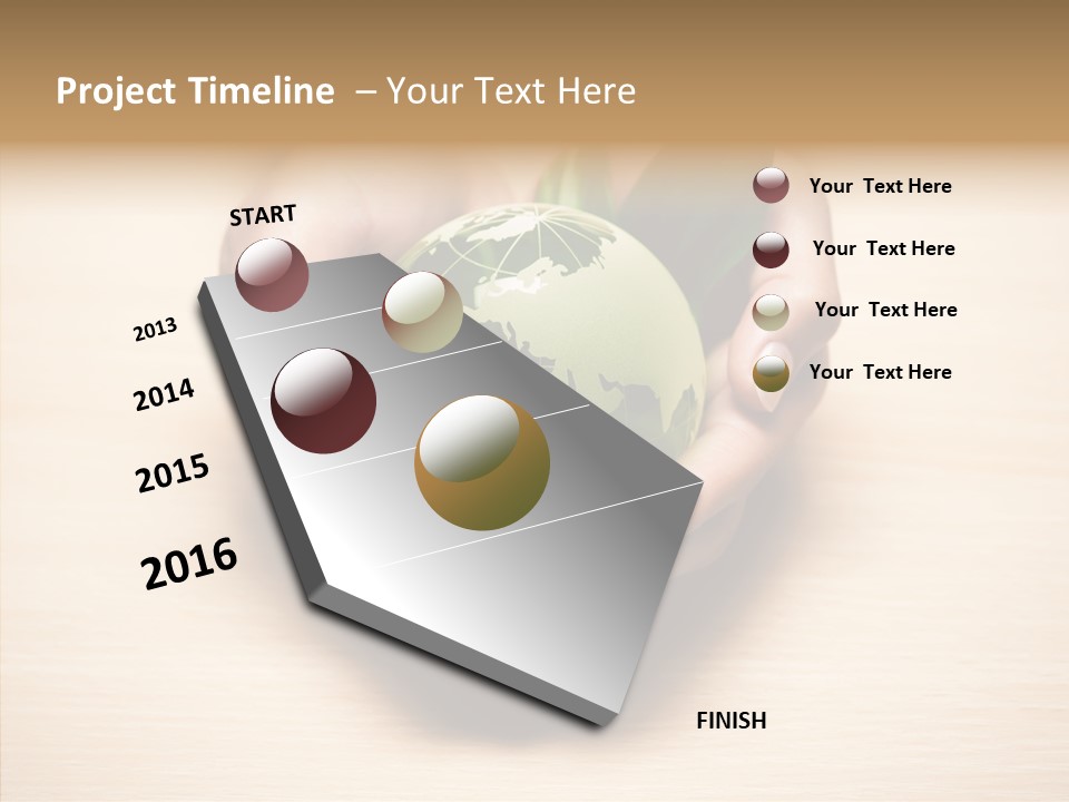 Helping Hand Closeup Grandmother PowerPoint Template