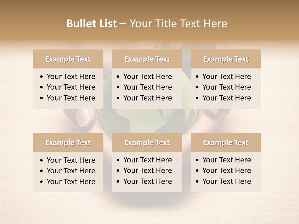 Helping Hand Closeup Grandmother PowerPoint Template