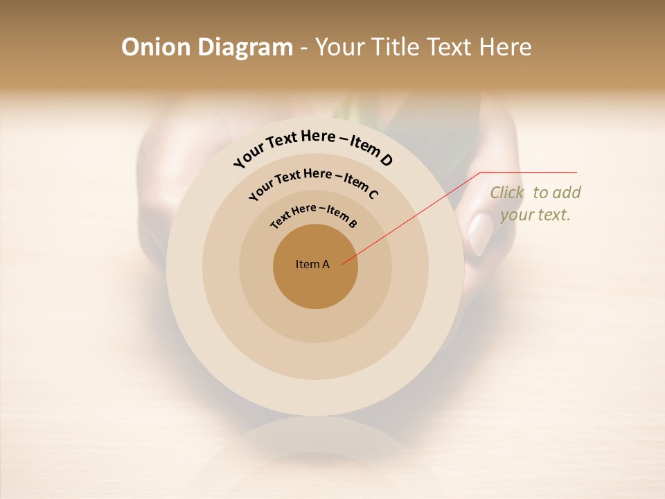 Helping Hand Closeup Grandmother PowerPoint Template