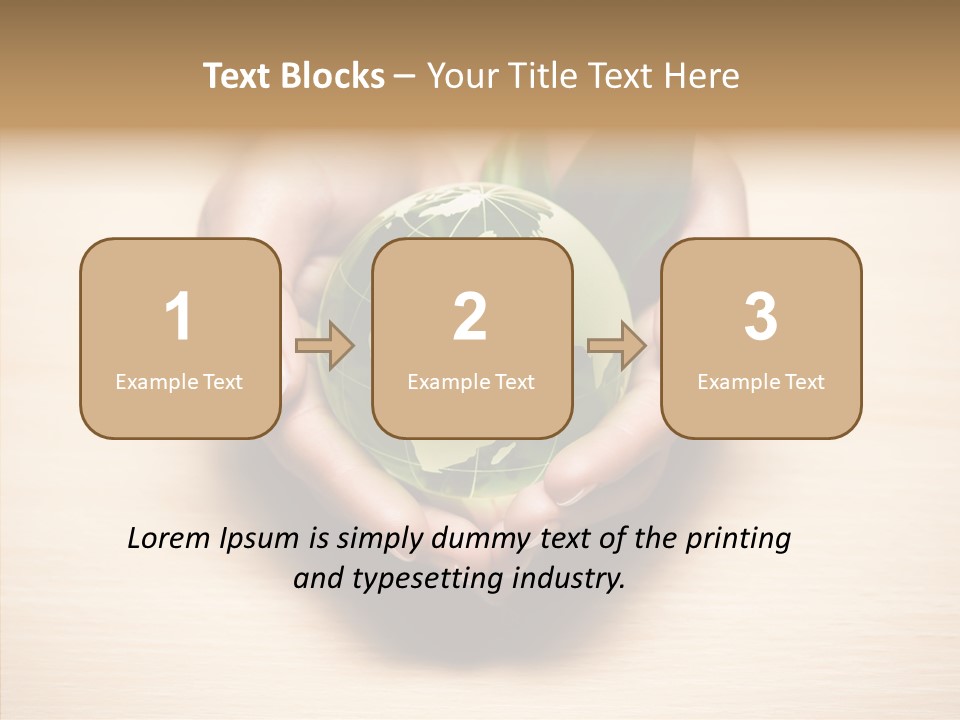 Helping Hand Closeup Grandmother PowerPoint Template