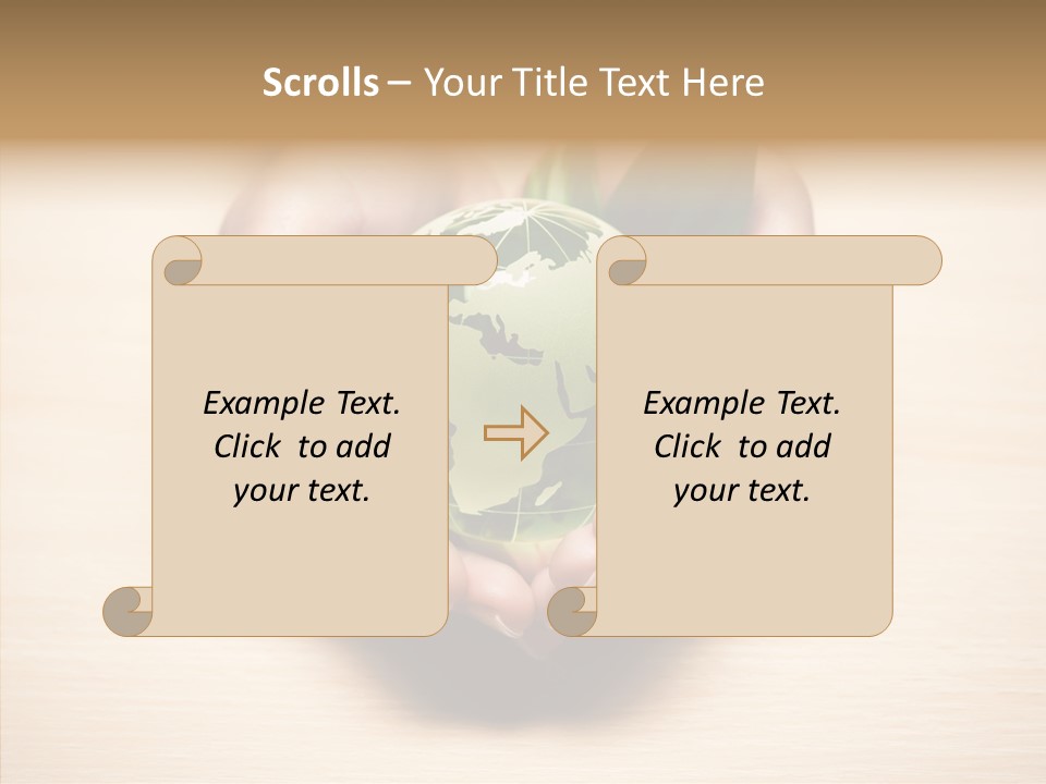 Helping Hand Closeup Grandmother PowerPoint Template