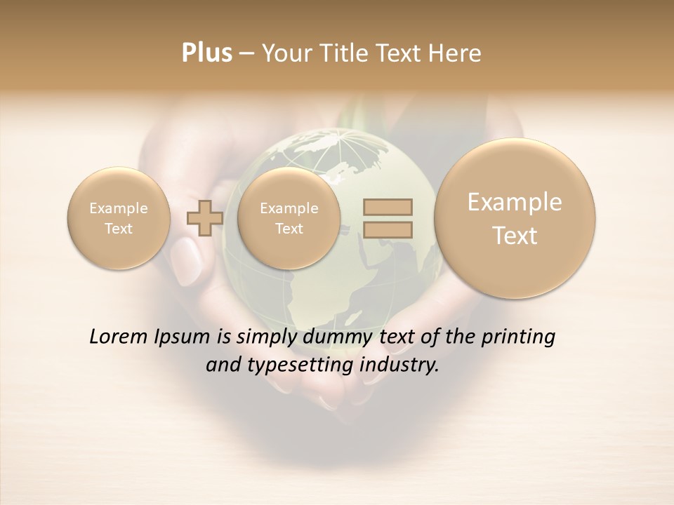 Helping Hand Closeup Grandmother PowerPoint Template