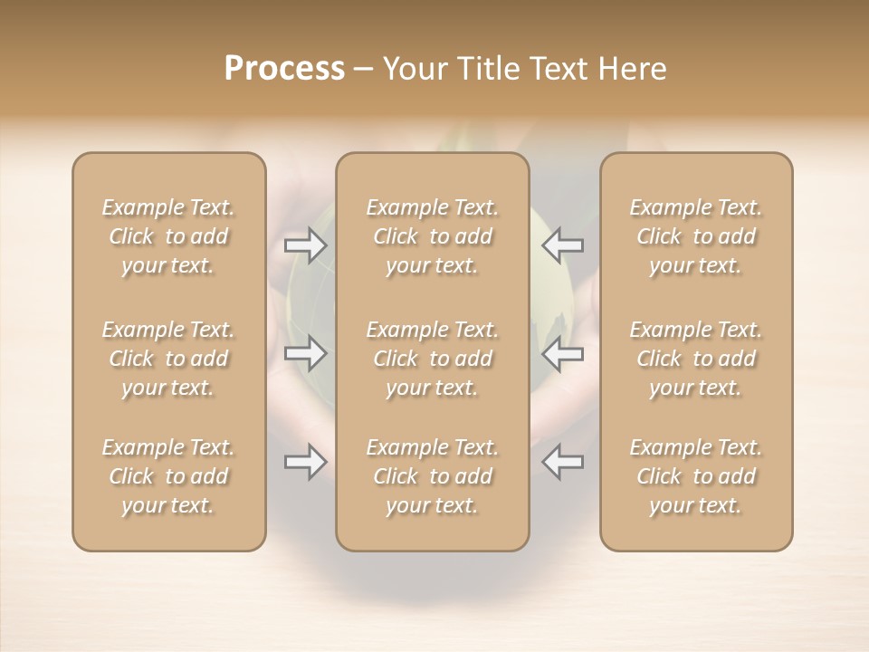 Helping Hand Closeup Grandmother PowerPoint Template